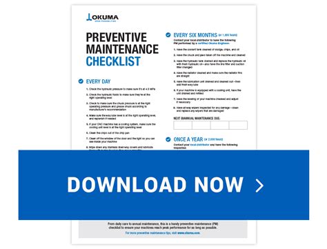 cnc machine electrical maintenance|milling machine preventive maintenance checklist.